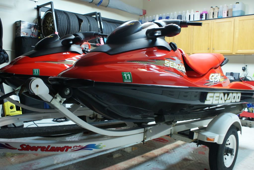 GelCoat Restoration Pair of '98 SeaDoo Jet Skis by AutoLavish
